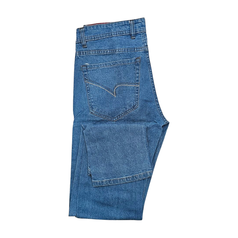 Premium Flat-Finish Formal Fit Denim