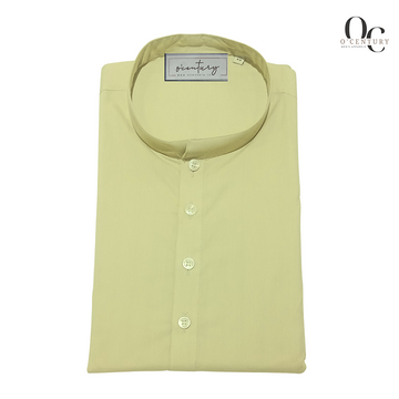 Men's Light Beige Giza Cotton Kurta