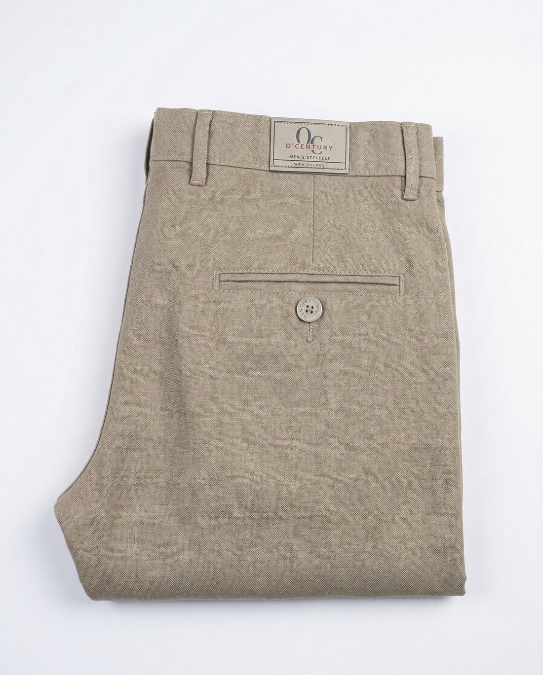 Men 100% Linen Trouser