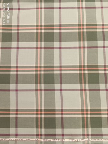 The Ultimate Premium Giza Cotton Shirting (CHEKRED)