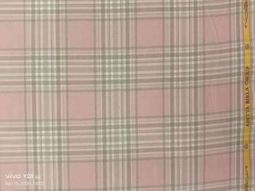 The Ultimate Premium Giza Cotton Shirting (CHEKRED)