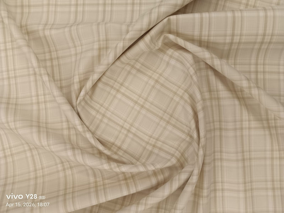 The Ultimate Premium Giza Cotton Shirting (CHEKRED)