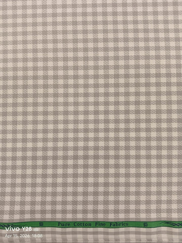 The Ultimate Premium Giza Cotton Shirting (CHEKRED)