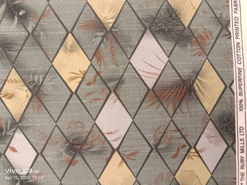 The Ultimate Premium Giza cotton Shirting (PRINTED)