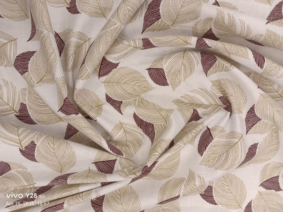 The Ultimate Premium Giza Cotton Shirting  (PRINTED)