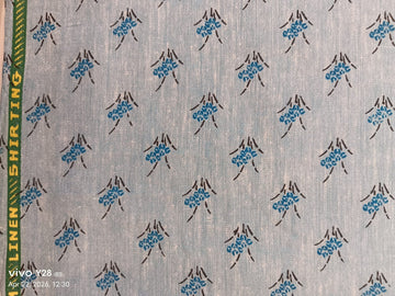 The Ultimate Premium Linen Shirting (PRINTED)
