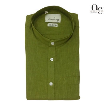 Olive Green Short Kurta for Men